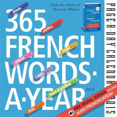 365 french words a year 2015 page a day calendar Reader